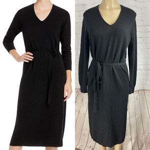 C Cashmere Midi Dress - 100% Exclusive In Black